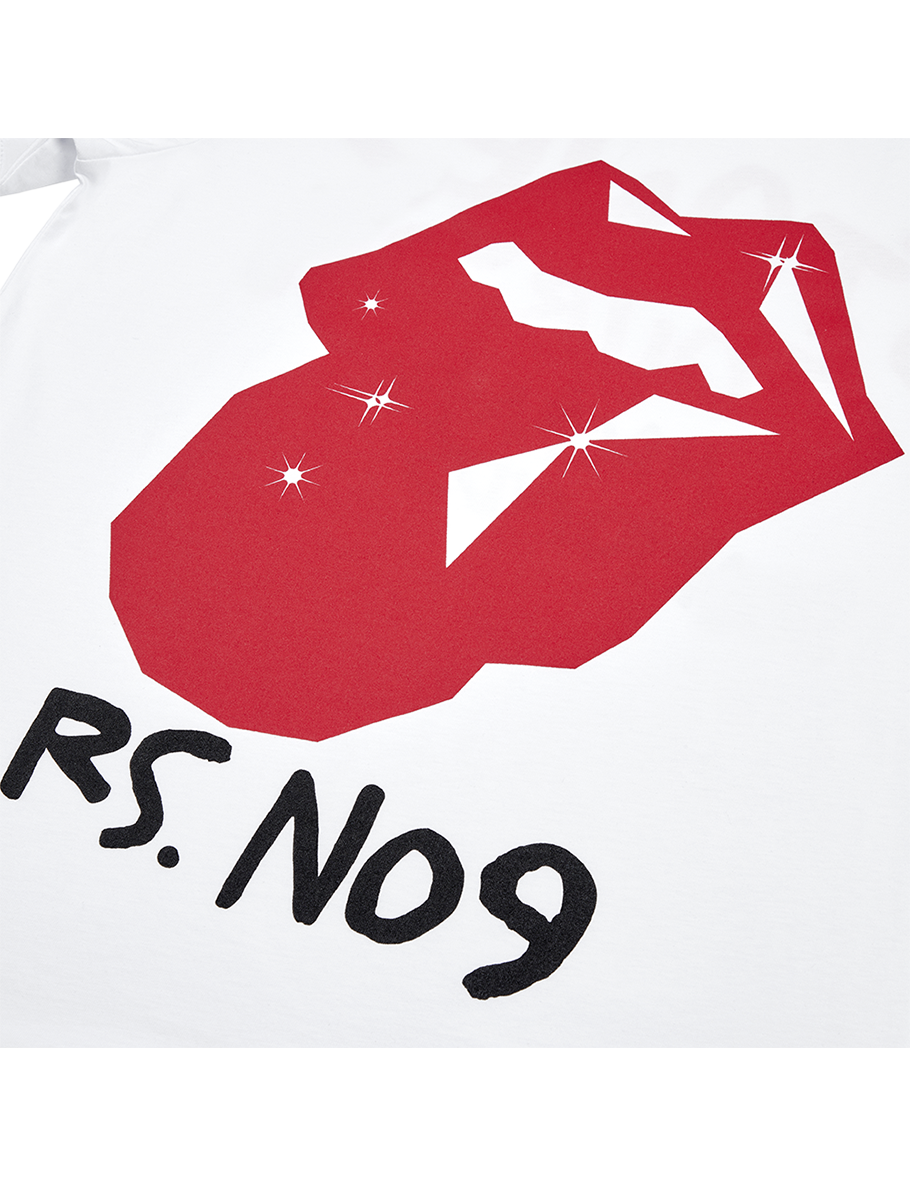 RS No. 9 x Hackney Diamonds Tour T-Shirt Front Detail