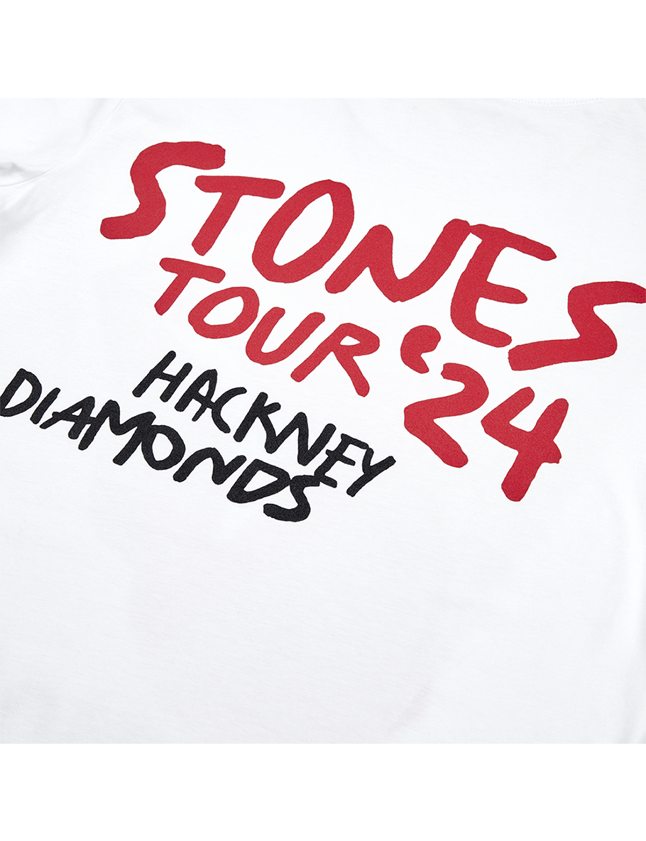 RS No. 9 x Hackney Diamonds Tour T-Shirt Back Detail
