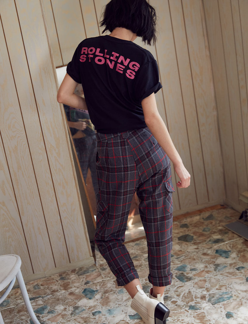 Tattoo You '81 Washed Tour T-Shirt Model Shot 2