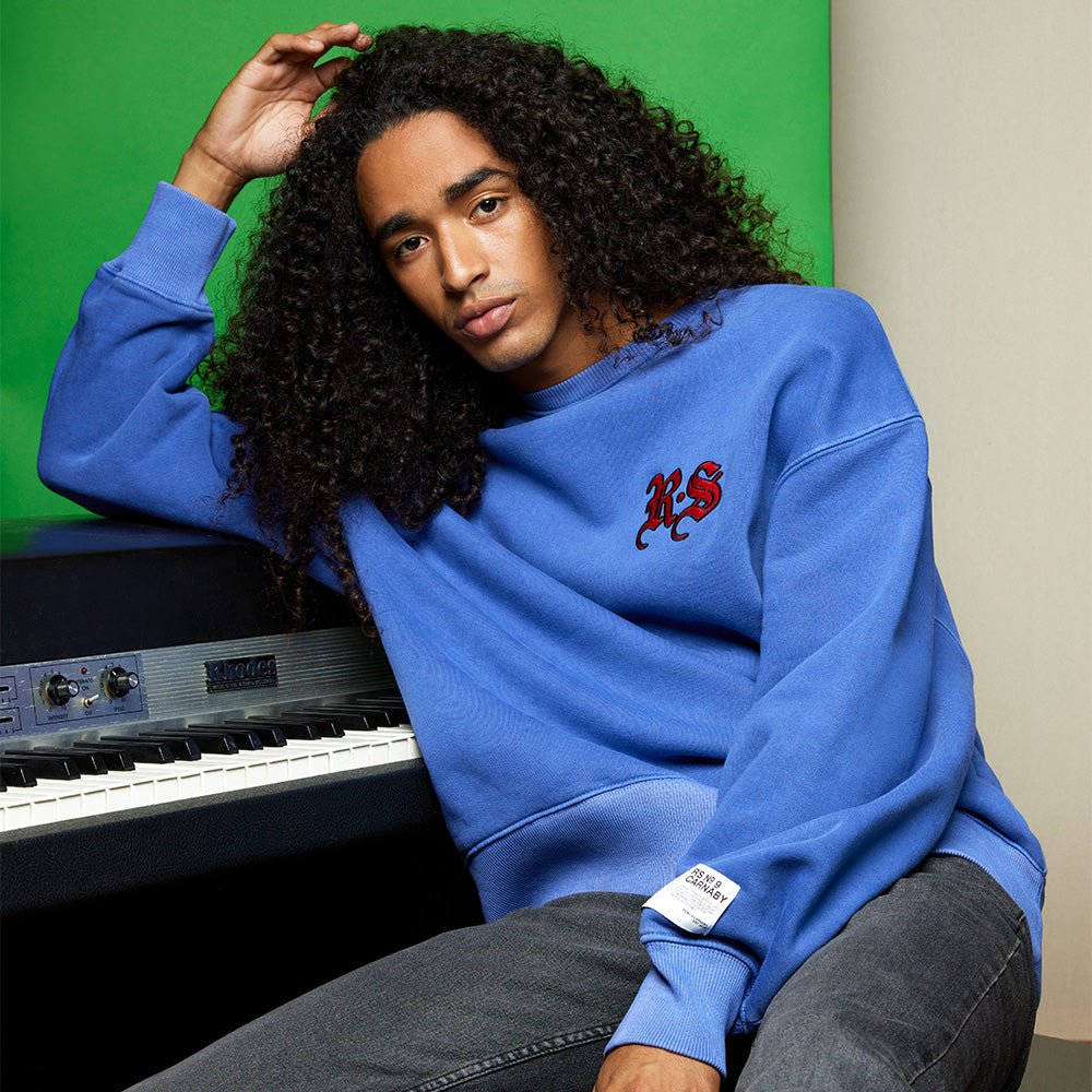Tartan Logo Crewneck Model 