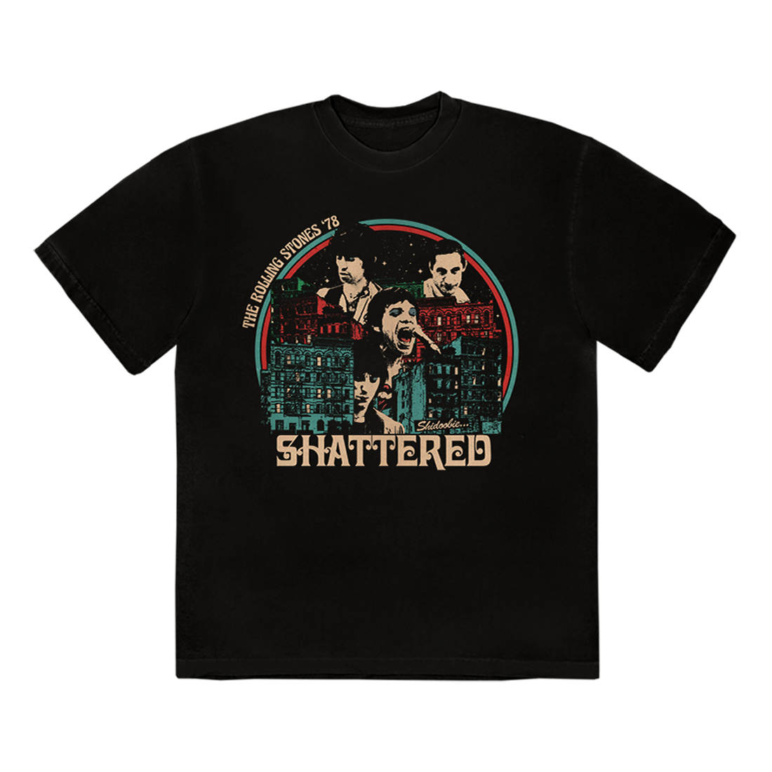 Some Girls Shattered Photo T-shirt