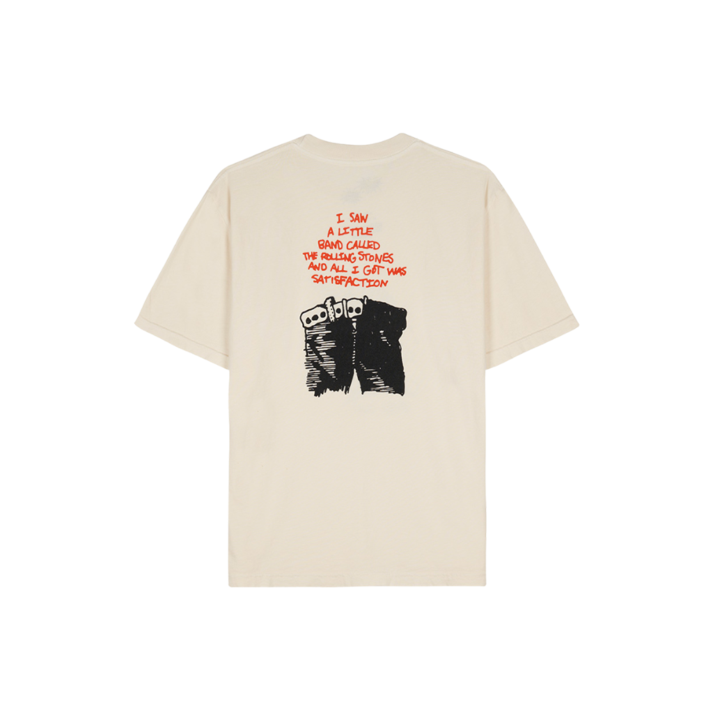 The Rolling Stones x Brain Dead Studios Satisfaction T-Shirt - The