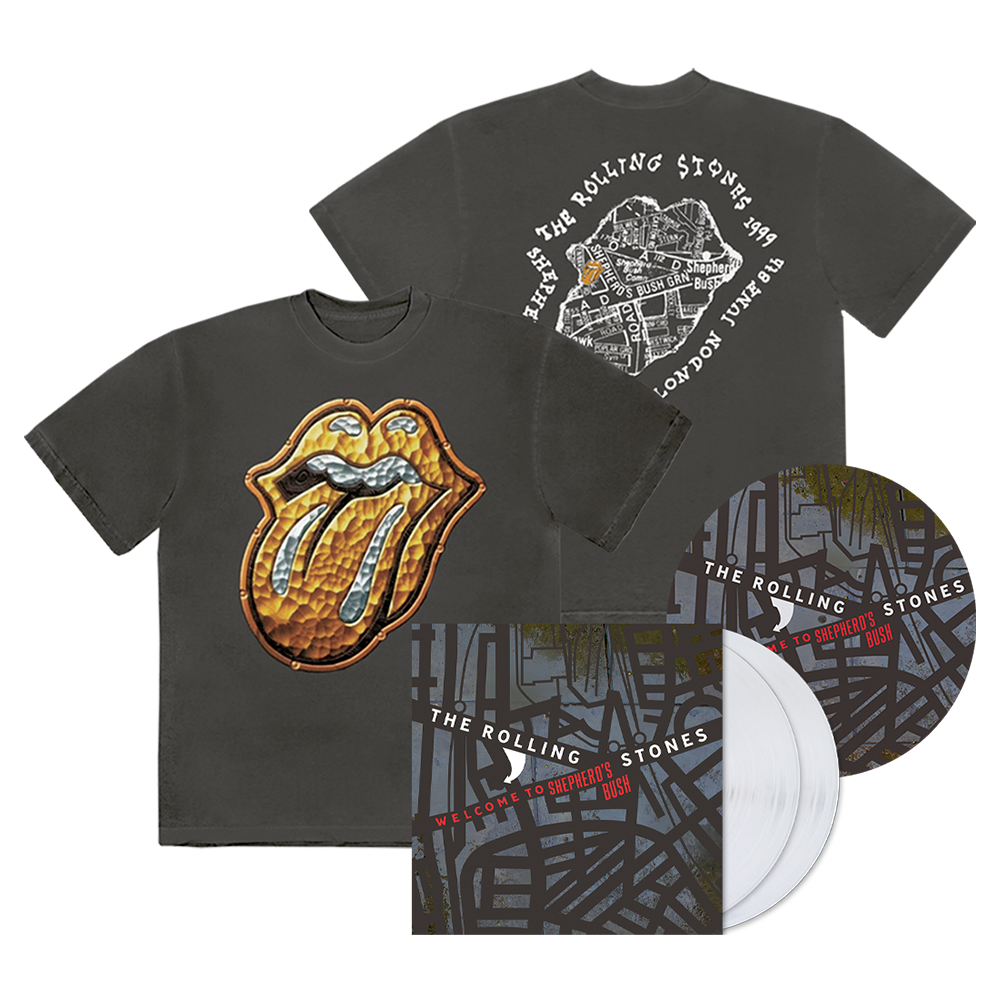 Shepherd's Bush '99 Exclusive White 2LP + Vintage T-Shirt + Slipmat