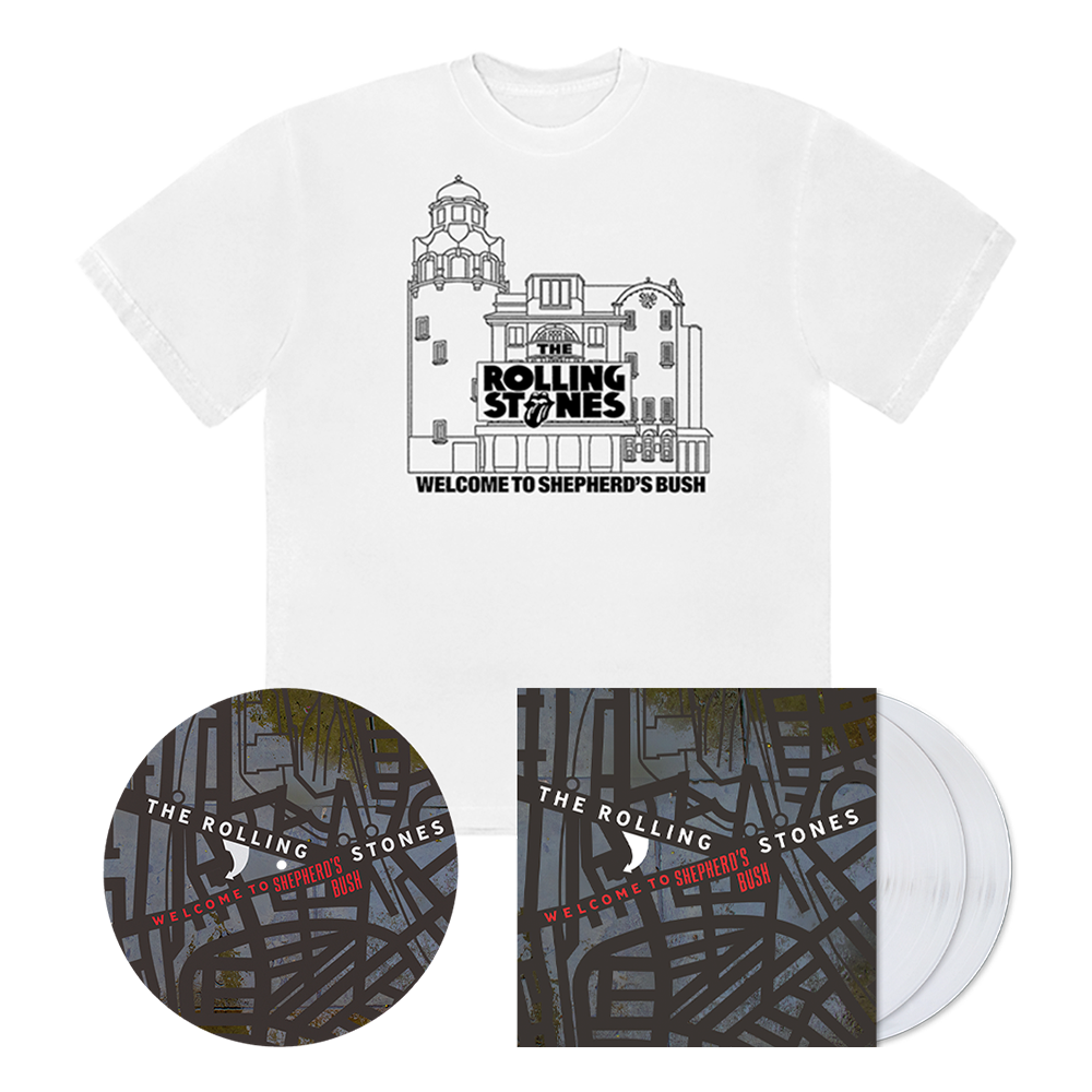 Shepherd's Bush '99 Exclusive White 2LP + Welcome to SB T-Shirt + Slipmat