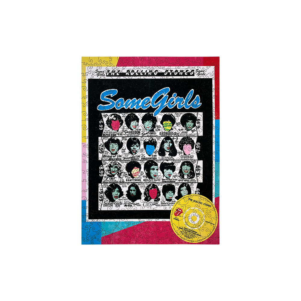 Woodlux x The Rolling Stones - Some Girls Poster Premium Puzzle Woodlux x The Rolling Stones - Some Girls Poster Premium Puzzle