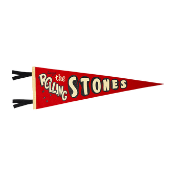 Souvenir of The Rolling Stones Pennant