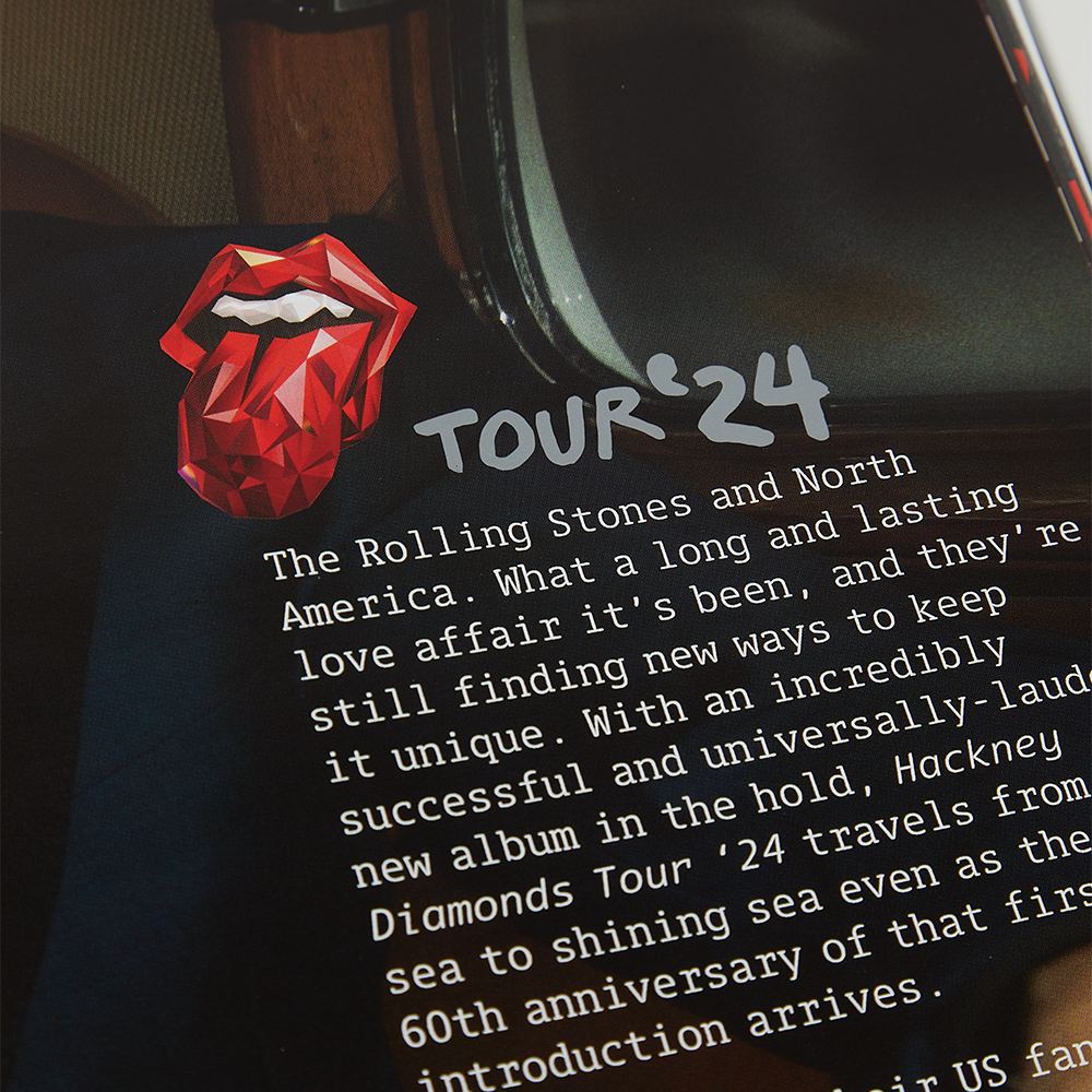 Hackney Diamonds 2024 Deluxe Souvenir Tour Program - The Rolling Hackney Diamonds 2024 Deluxe Souvenir Tour Program - The Rolling
