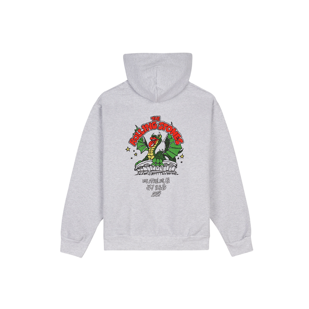 The Rolling Stones x Brain Dead Studios LA Dragon Hoodie - The The Rolling Stones x Brain Dead Studios LA Dragon Hoodie - The