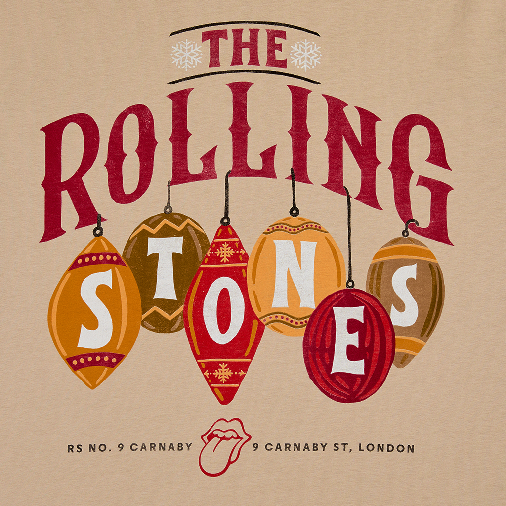 The Rolling Stones Bauble T-Shirt detail