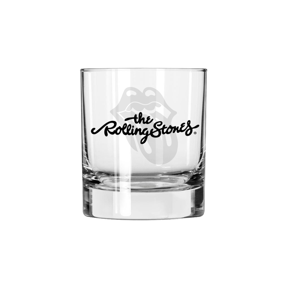 The Rolling Stones Whiskey Glass Back