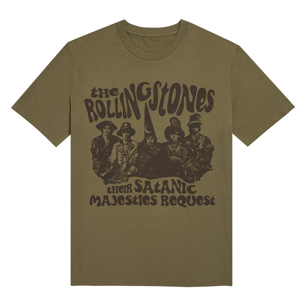 Their Satanic Majesties Request Band T-Shirt Front