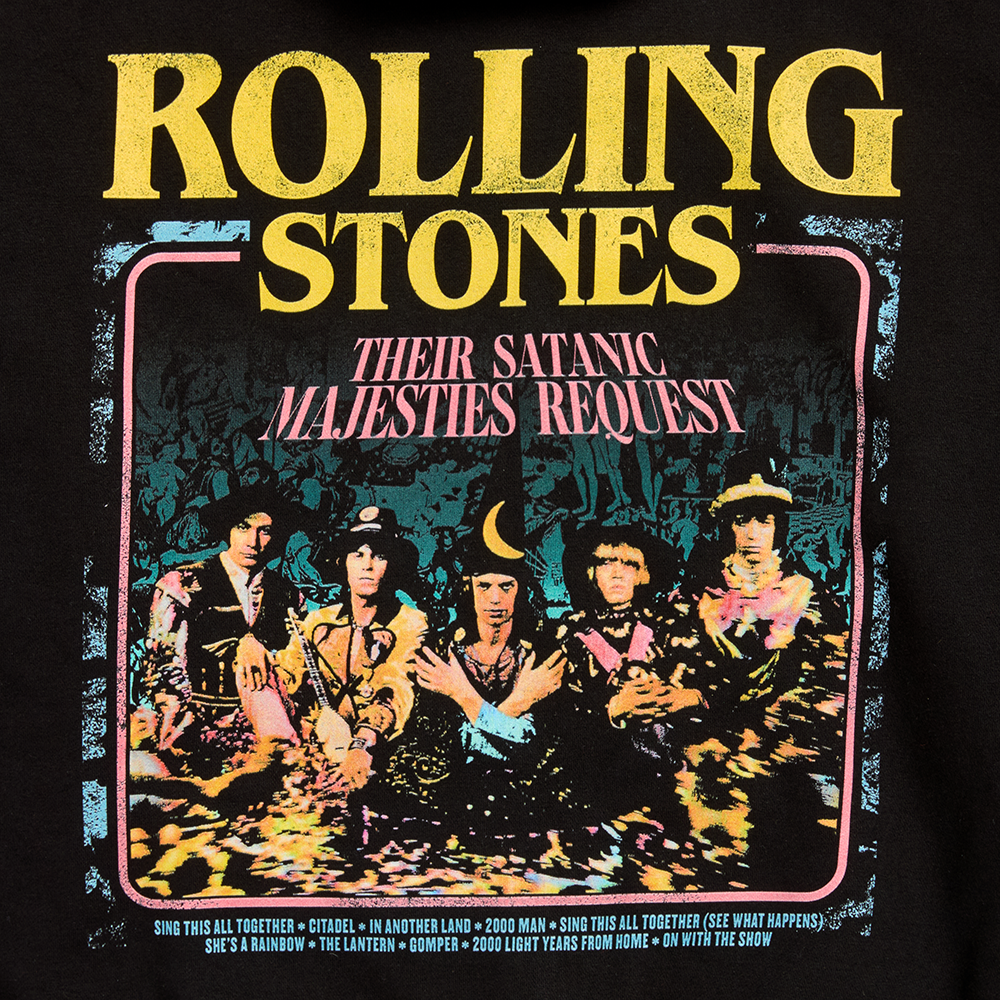 Their Satanic Majesties Request Graphic Hoodie Detail