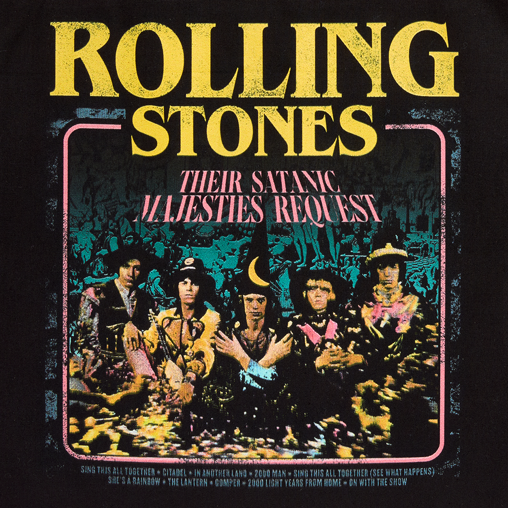 Their Satanic Majesties Request Graphic Tote Bag Detail