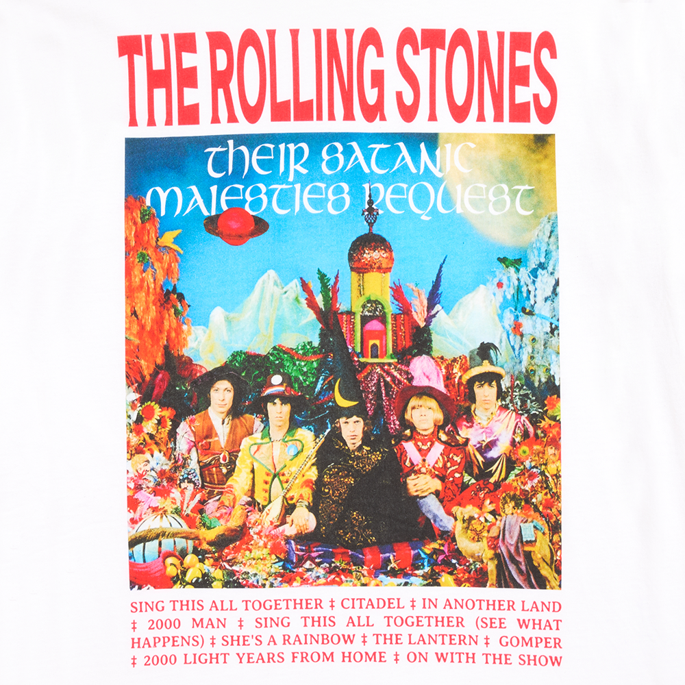 Their Satanic Majesties Request Print T-Shirt Detail
