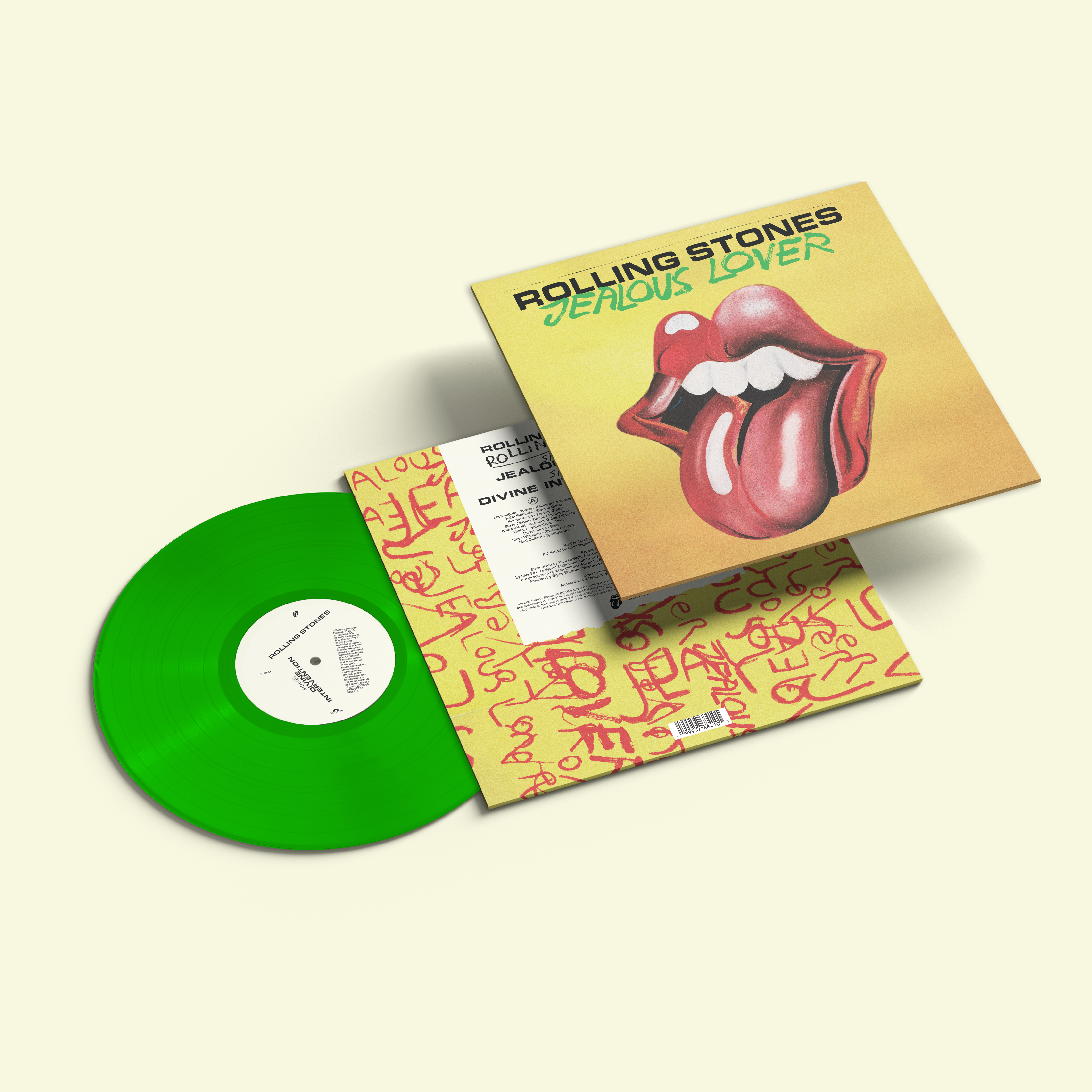 Jealous Lovers Single - 10" Single [Green vinyl] 2