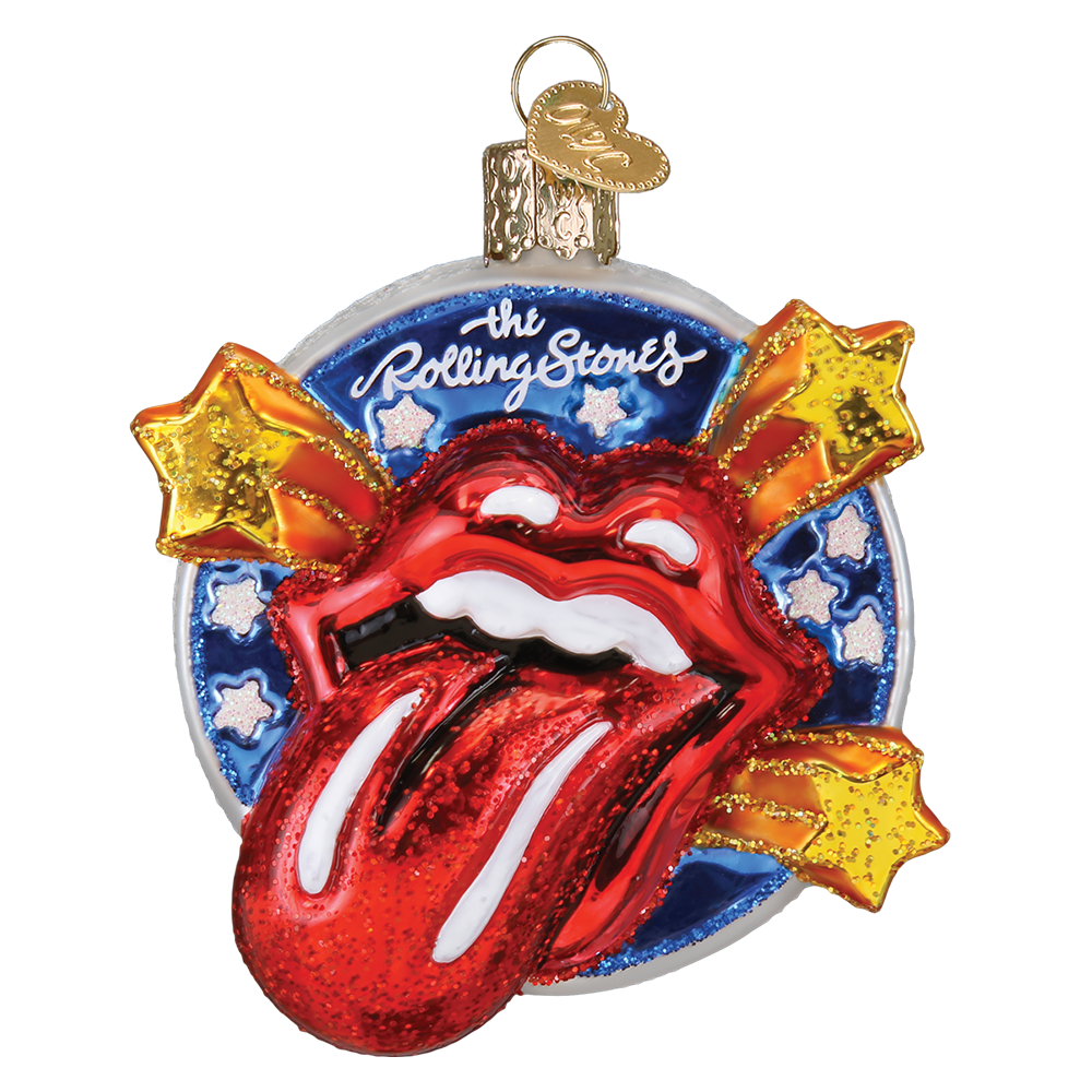 The Rolling Stones Tongue Ornament