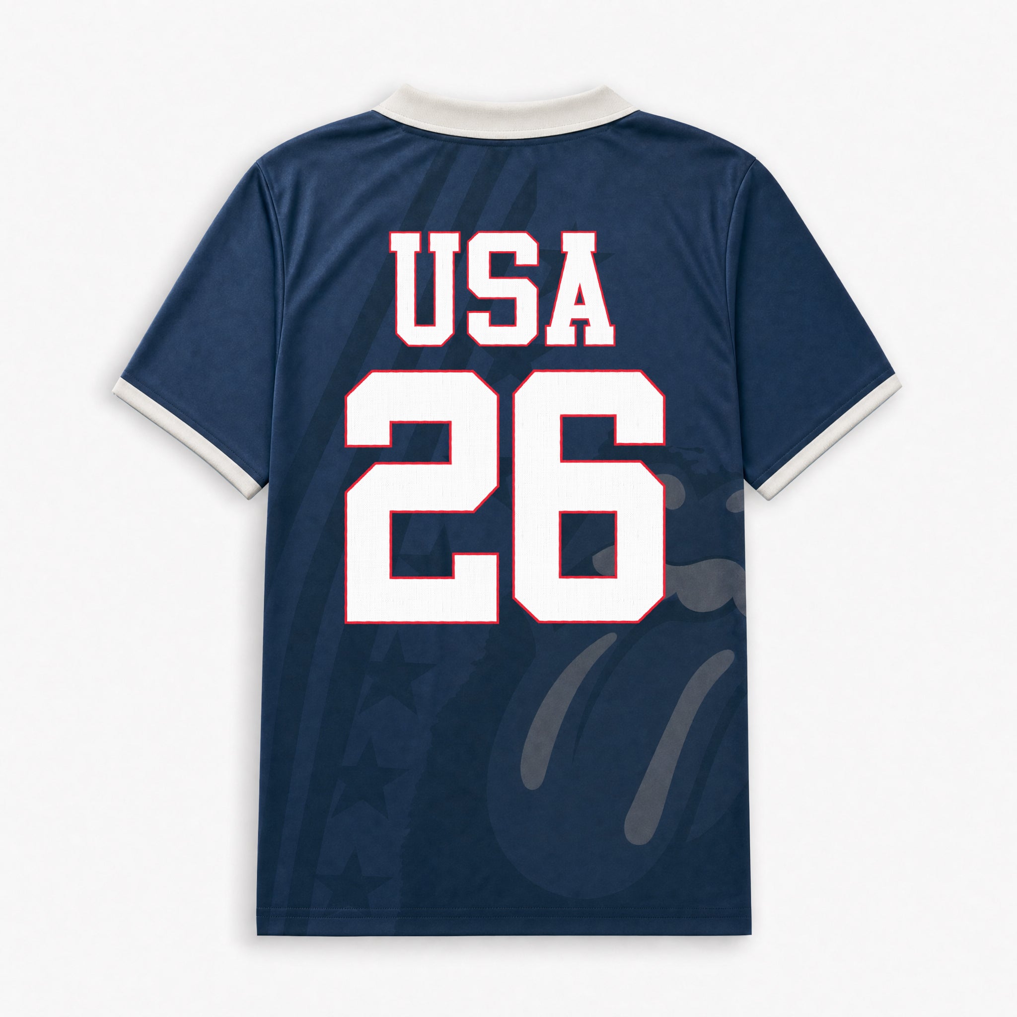 Rolling Stones x FIFA World Cup 2026 USA Jersey Back