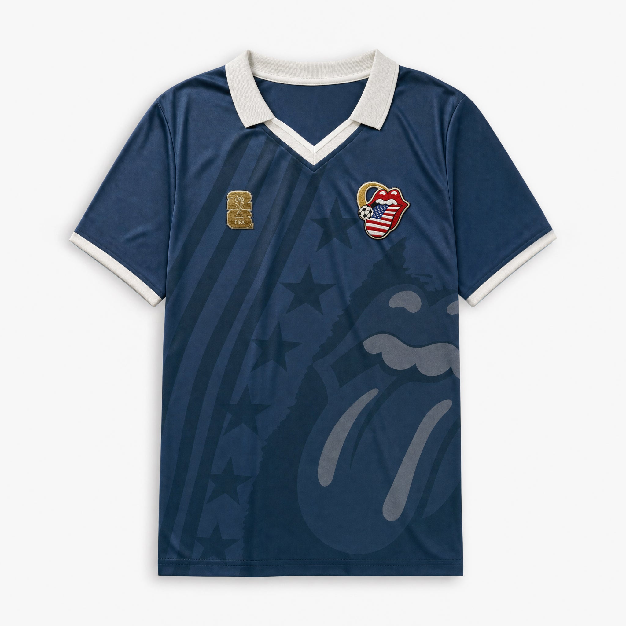 Rolling Stones x FIFA World Cup 2026 USA Jersey front