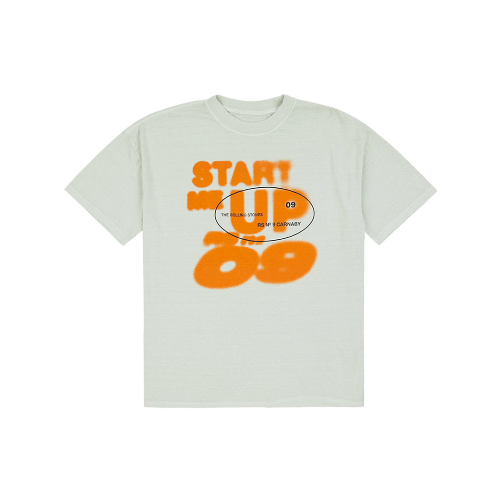 Blurred Start Me Up T-Shirt Front