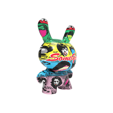 The Rolling Stones x Kidrobot 8" ICON DUNNY - SOME GIRLS Side