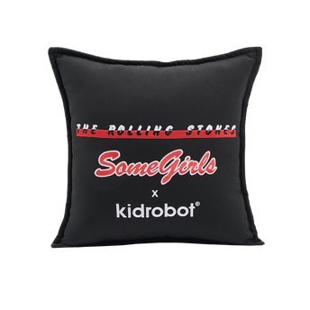The Rolling Stones x Kidrobot Some Girls 16" Plush Pillow Back