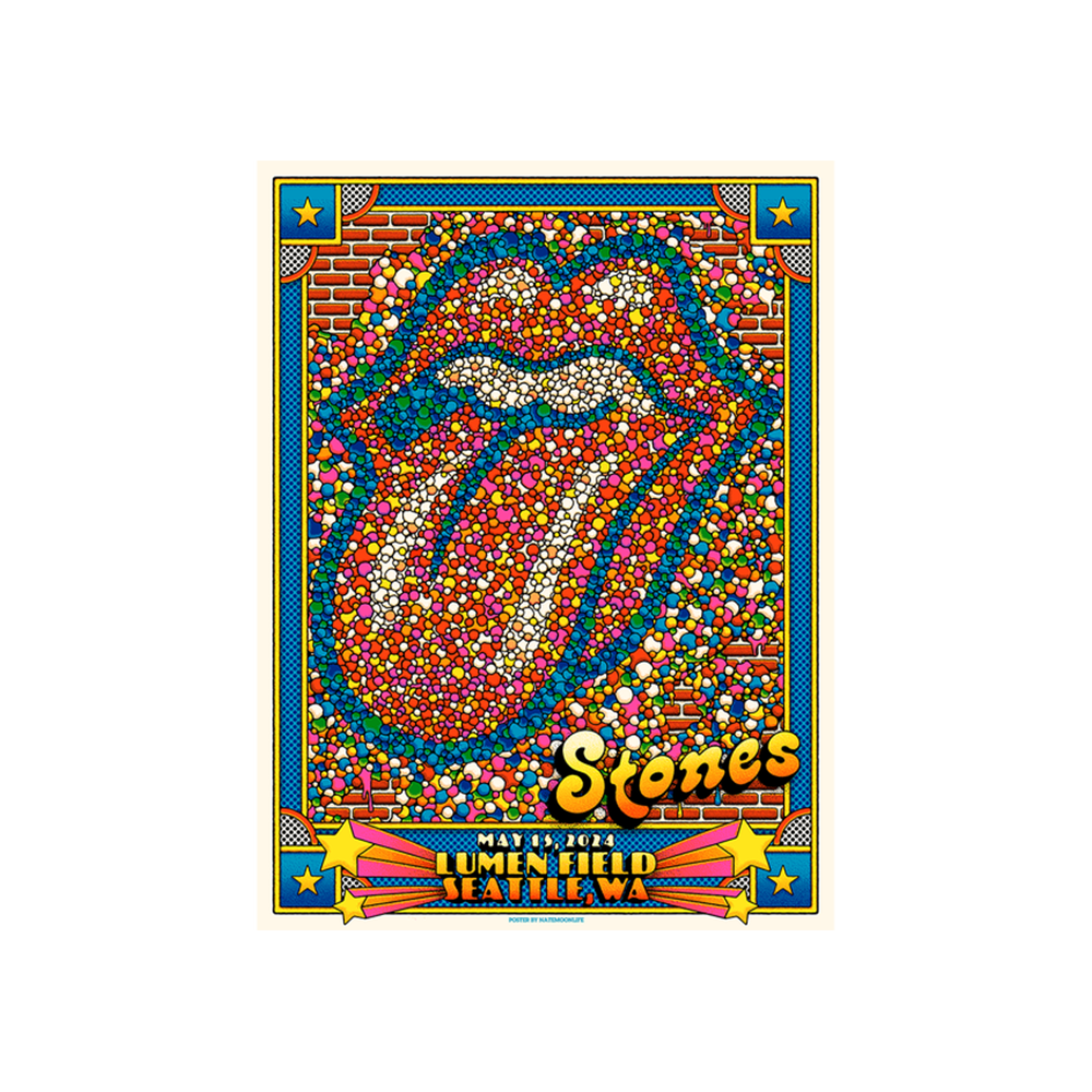 Seattle, WA 2024 Lithograph – The Rolling Stones