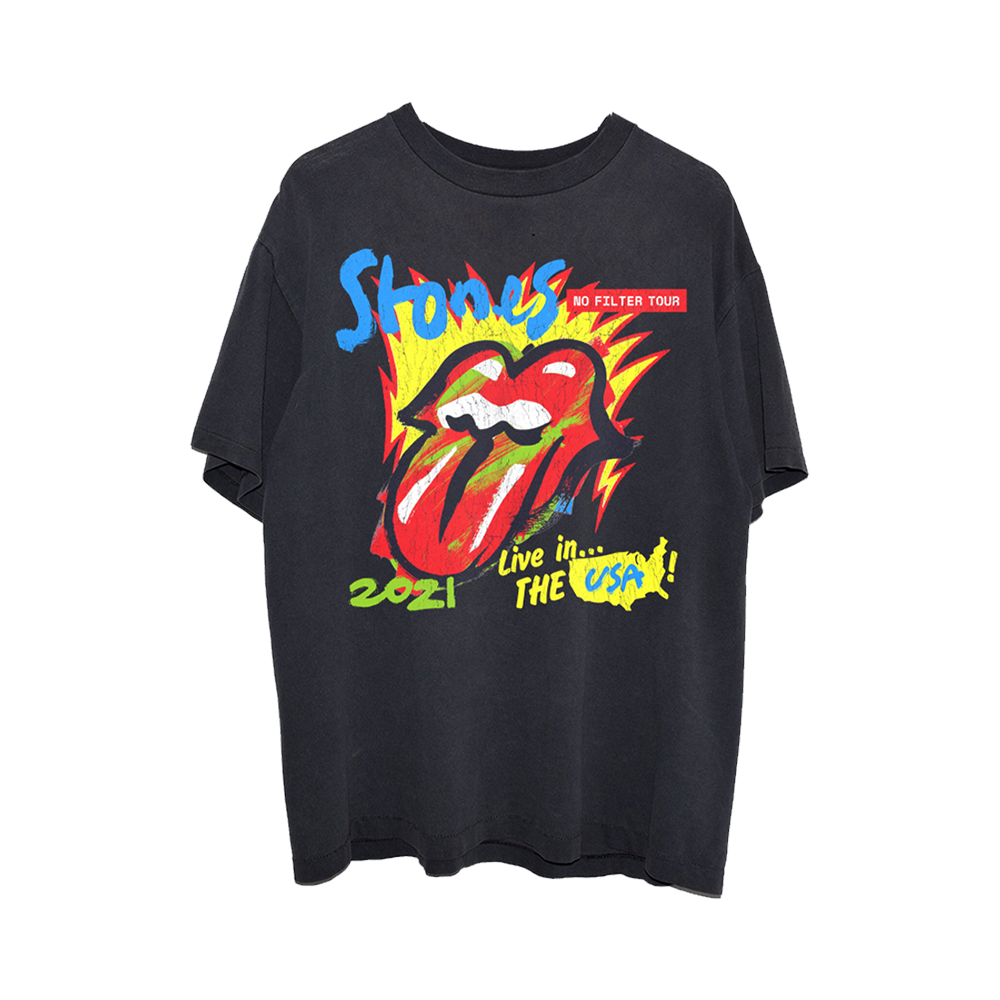 Rolling stones no filter tour t shirt sales