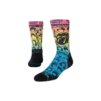 THE ROLLING STONES X STANCE PERFORMANCE CREW SOCKS Img. 1