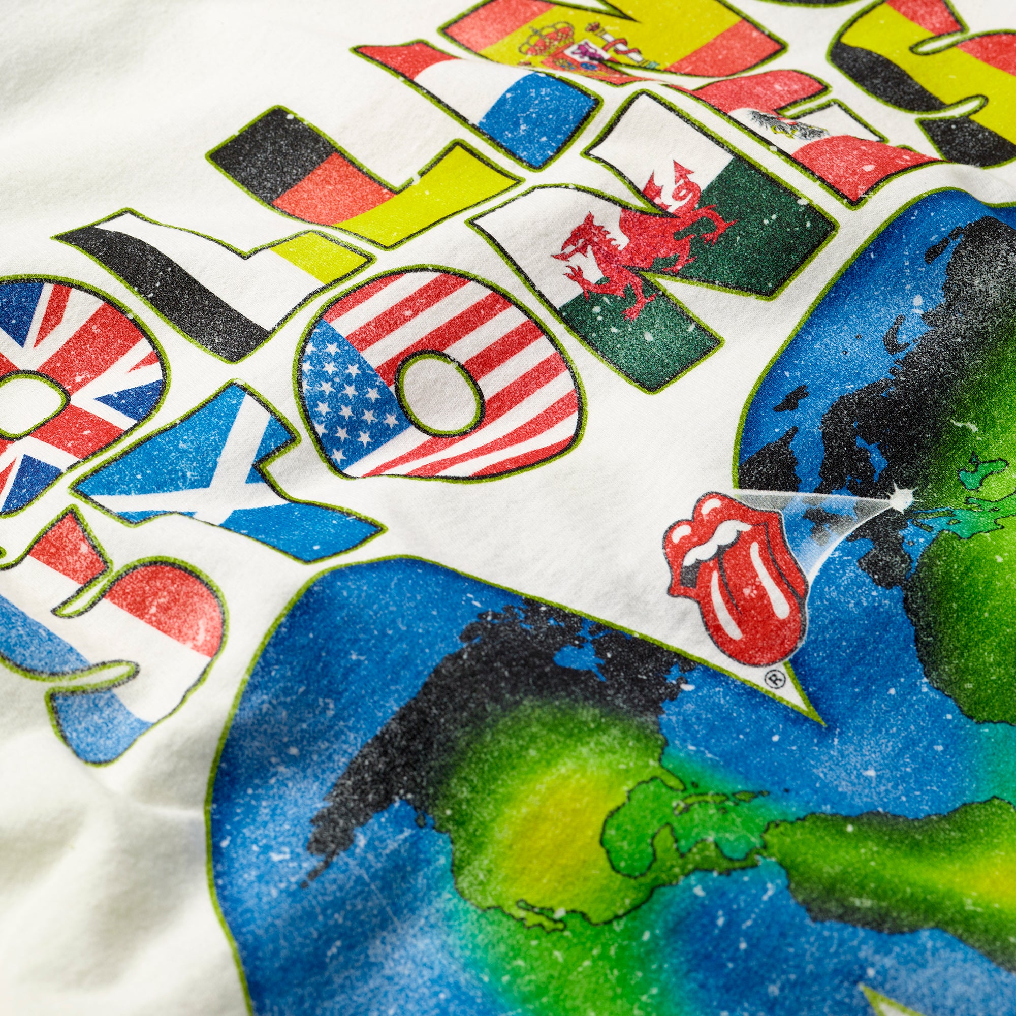 Classic Tongue World Tour T-Shirt Back Detail