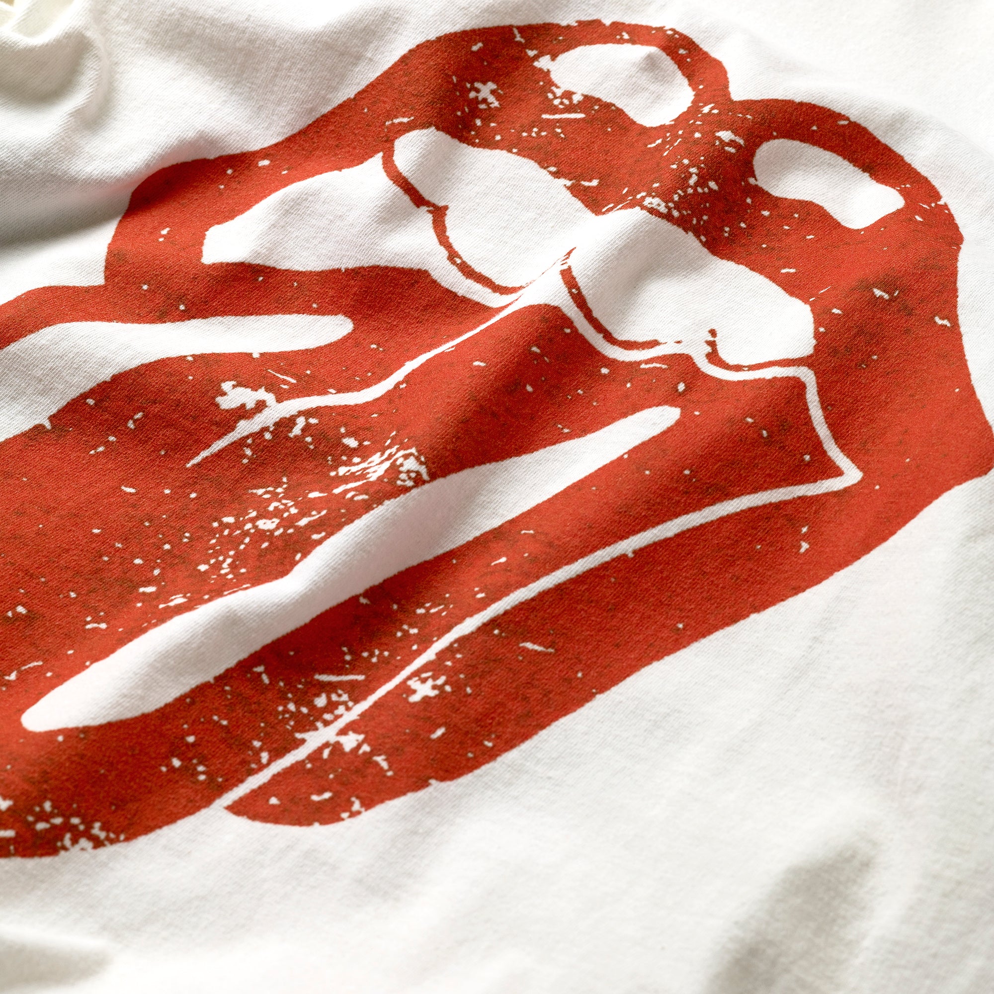 Classic Tongue World Tour T-Shirt Front Detail
