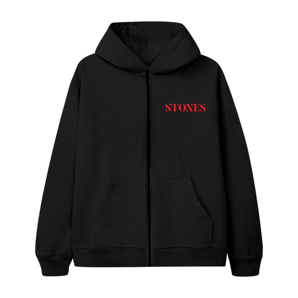 SIXTY Tongue Zip Hoodie - Front