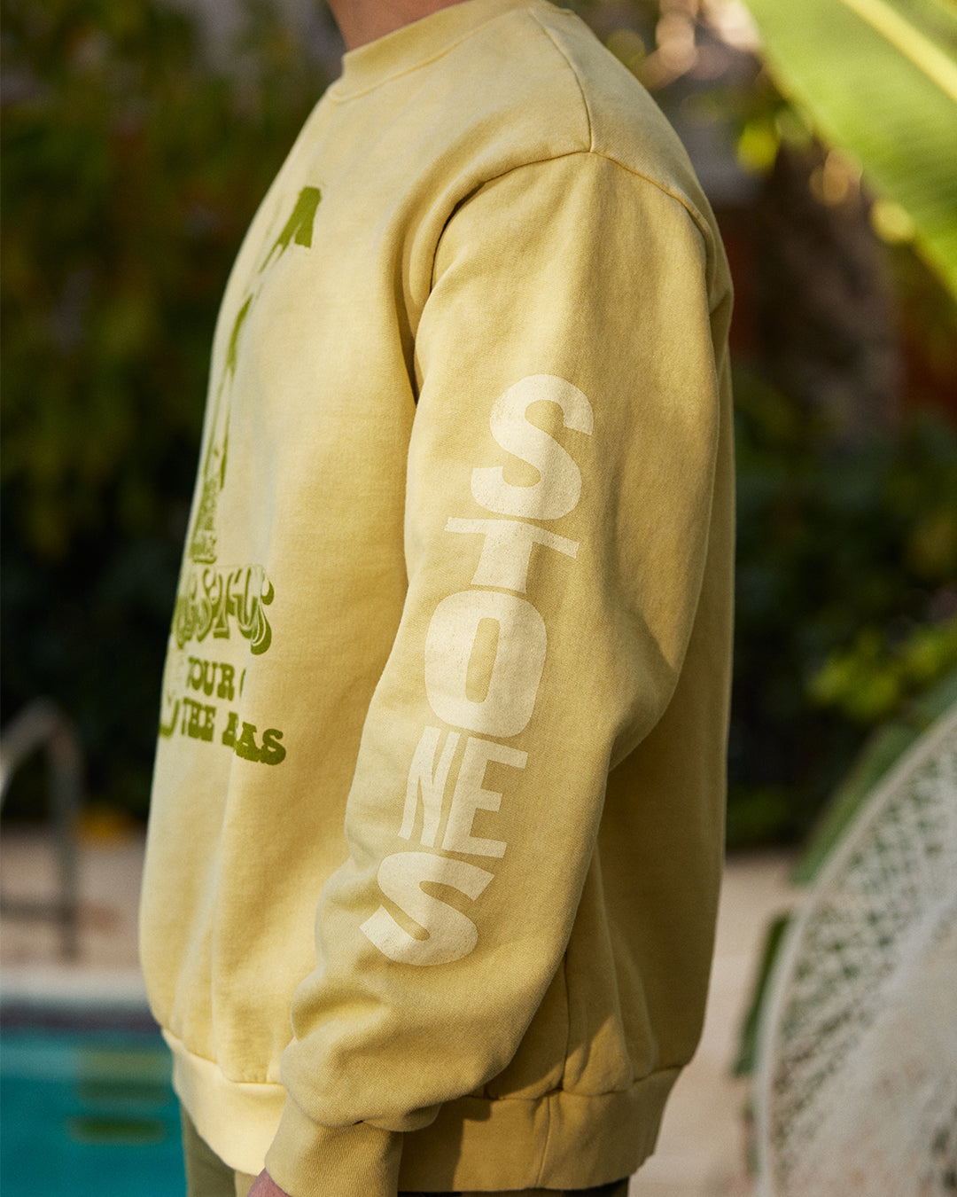 Block Font Tour Americas Crewneck Lifestyle 1