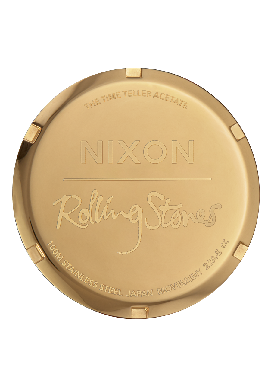 Stones x Nixon Time Teller - Acectate Detail