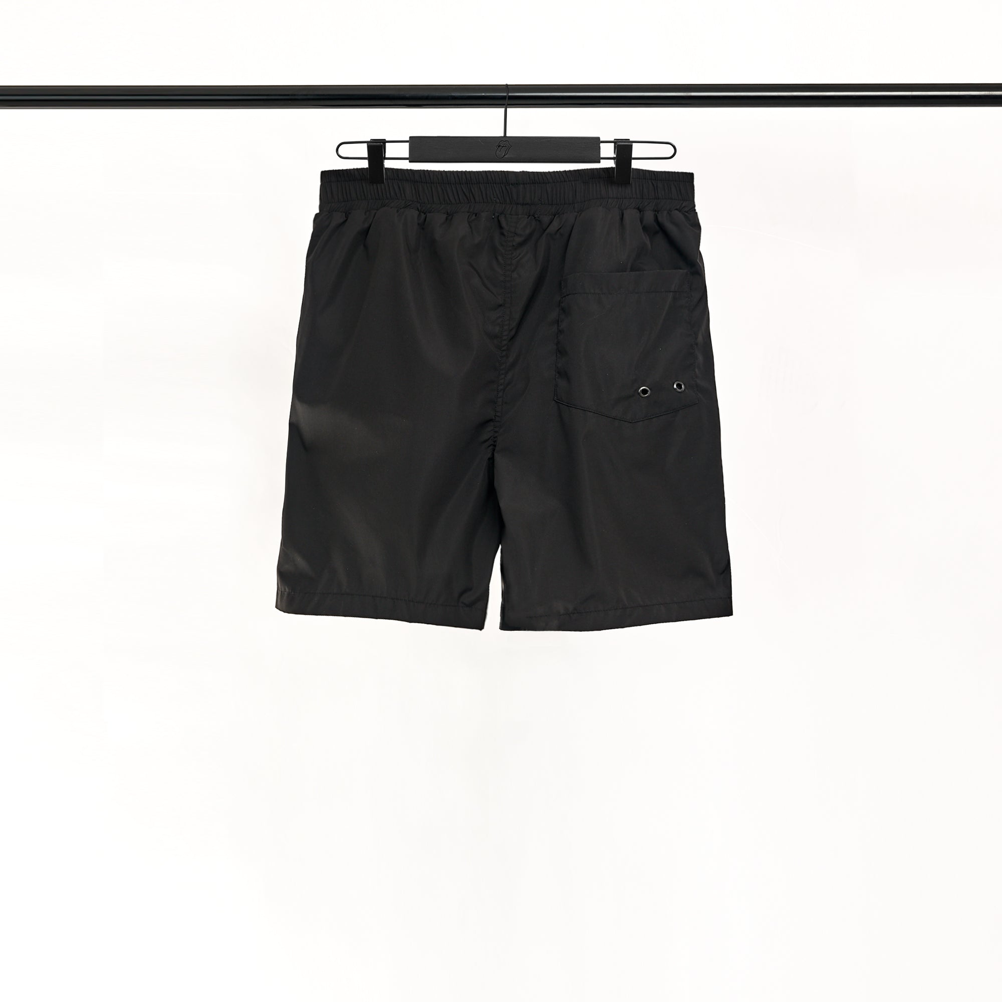 Neon Tongue Nylon Shorts Back