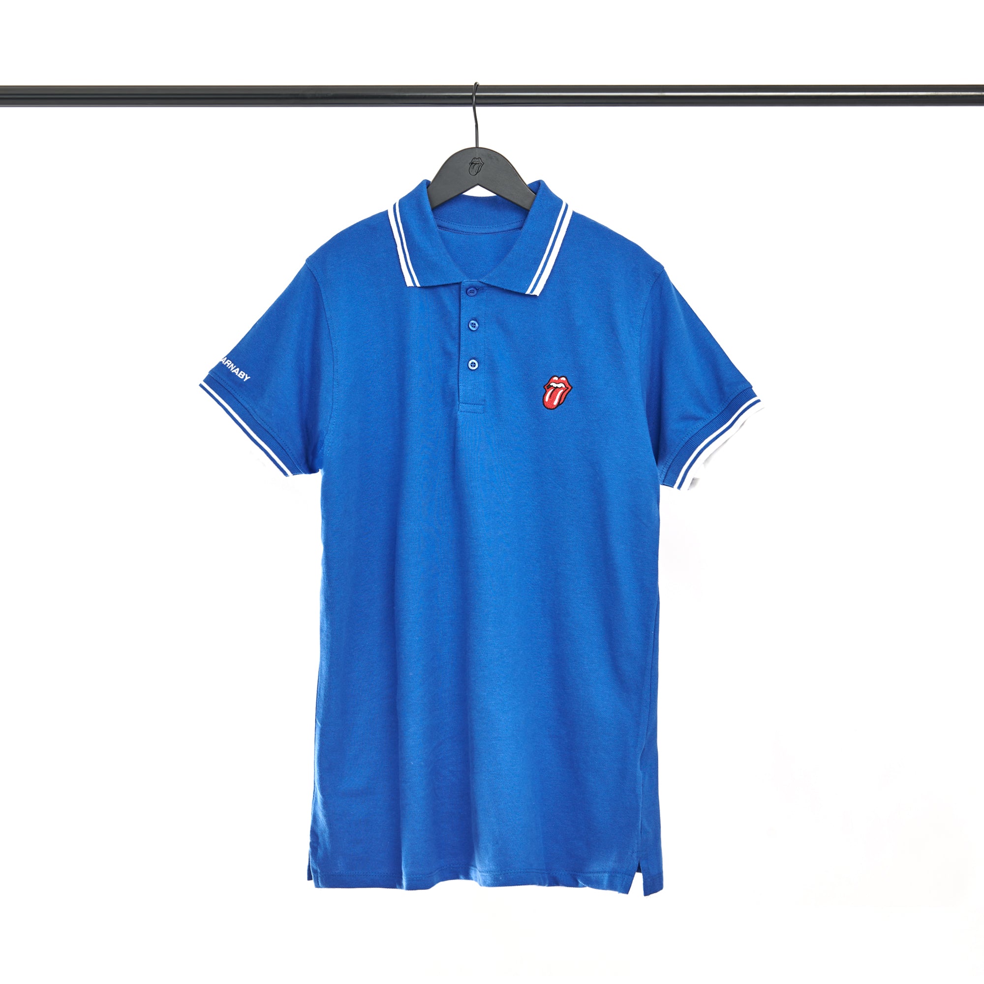 Embroidered Tongue Polo Shirt