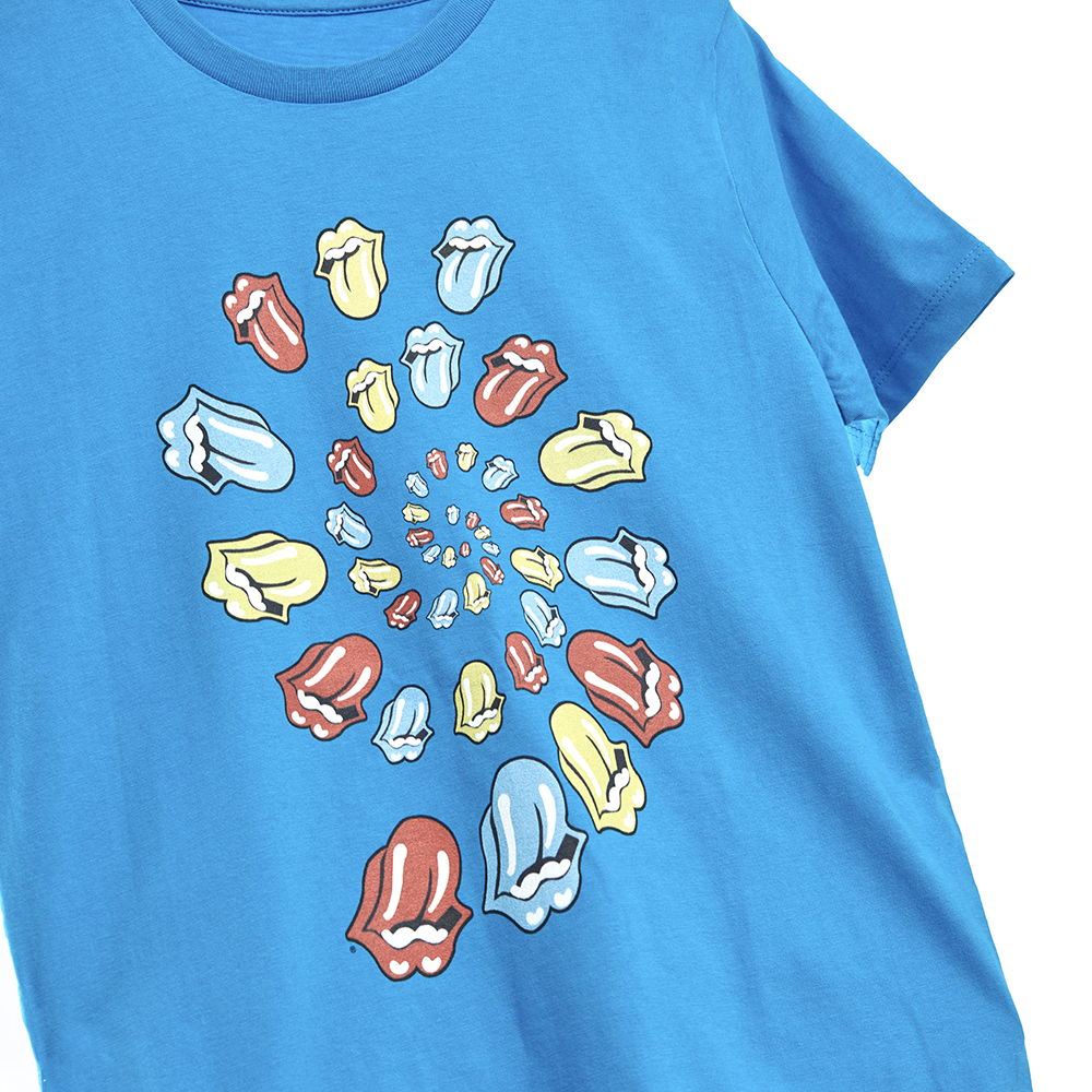 Swirl Tongue Kids T-Shirt Detail