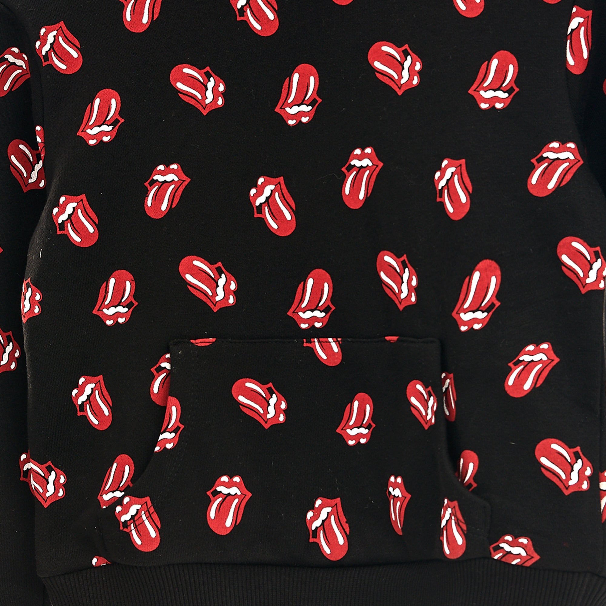 Kids All Over Tongue Print Hoodie