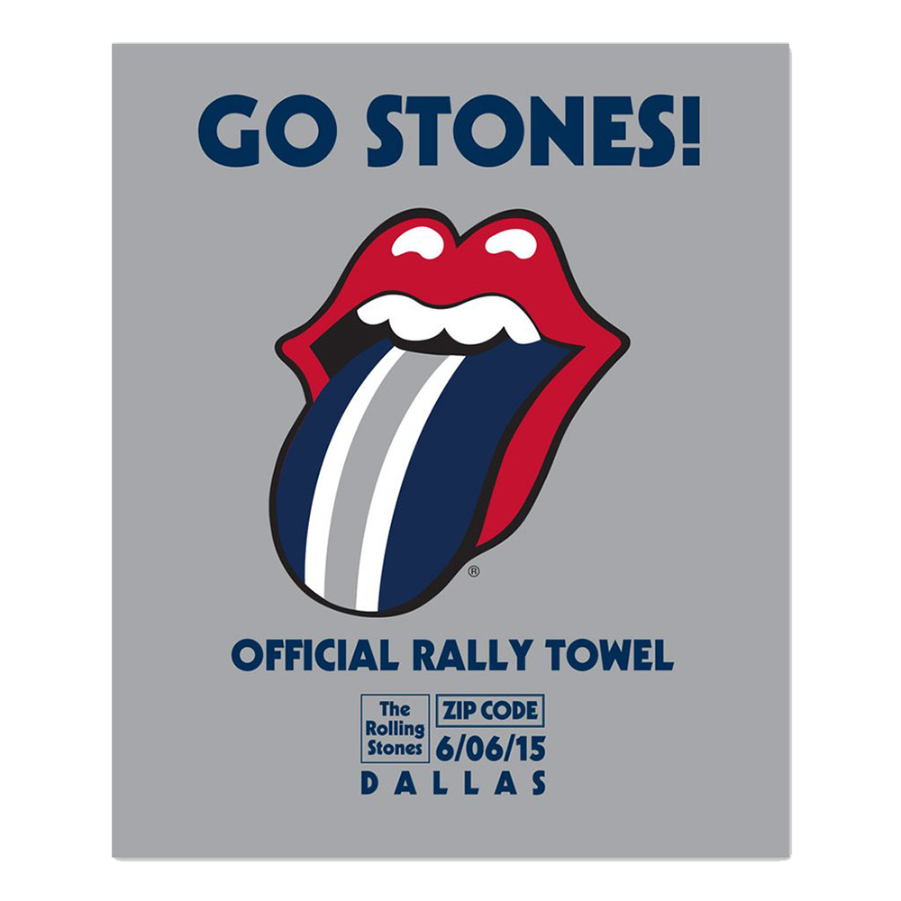 Rolling Stones Dallas Rally Towel