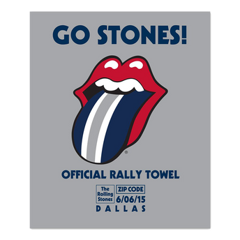 Rolling Stones Dallas Rally Towel