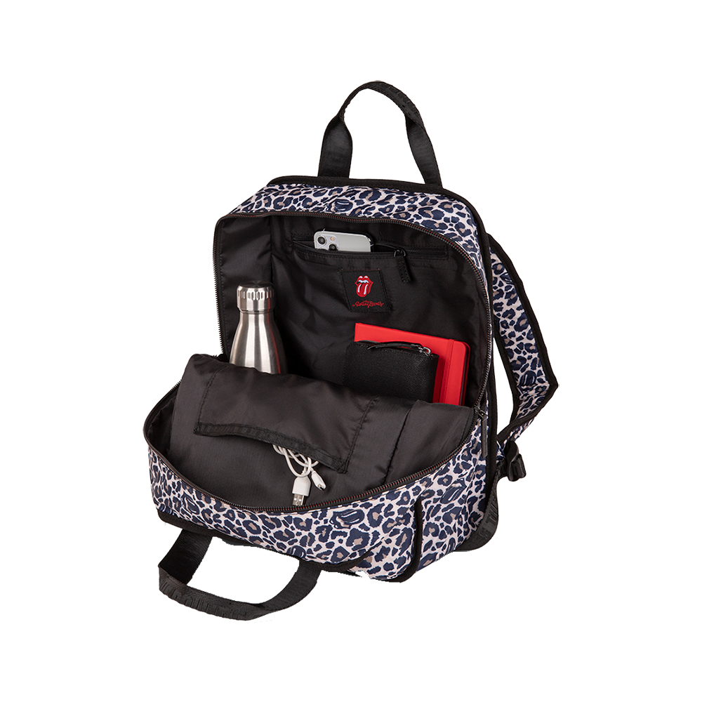 Animal Print Backpack - The Rolling Stones Animal Print Backpack - The Rolling Stones