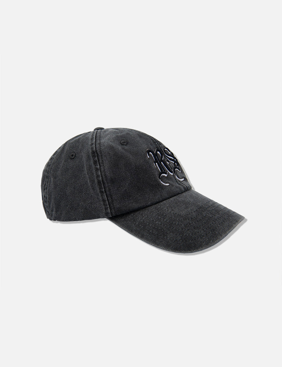 GOTHIC 'RS' LOGO DISTRESSED DAD CAP Side