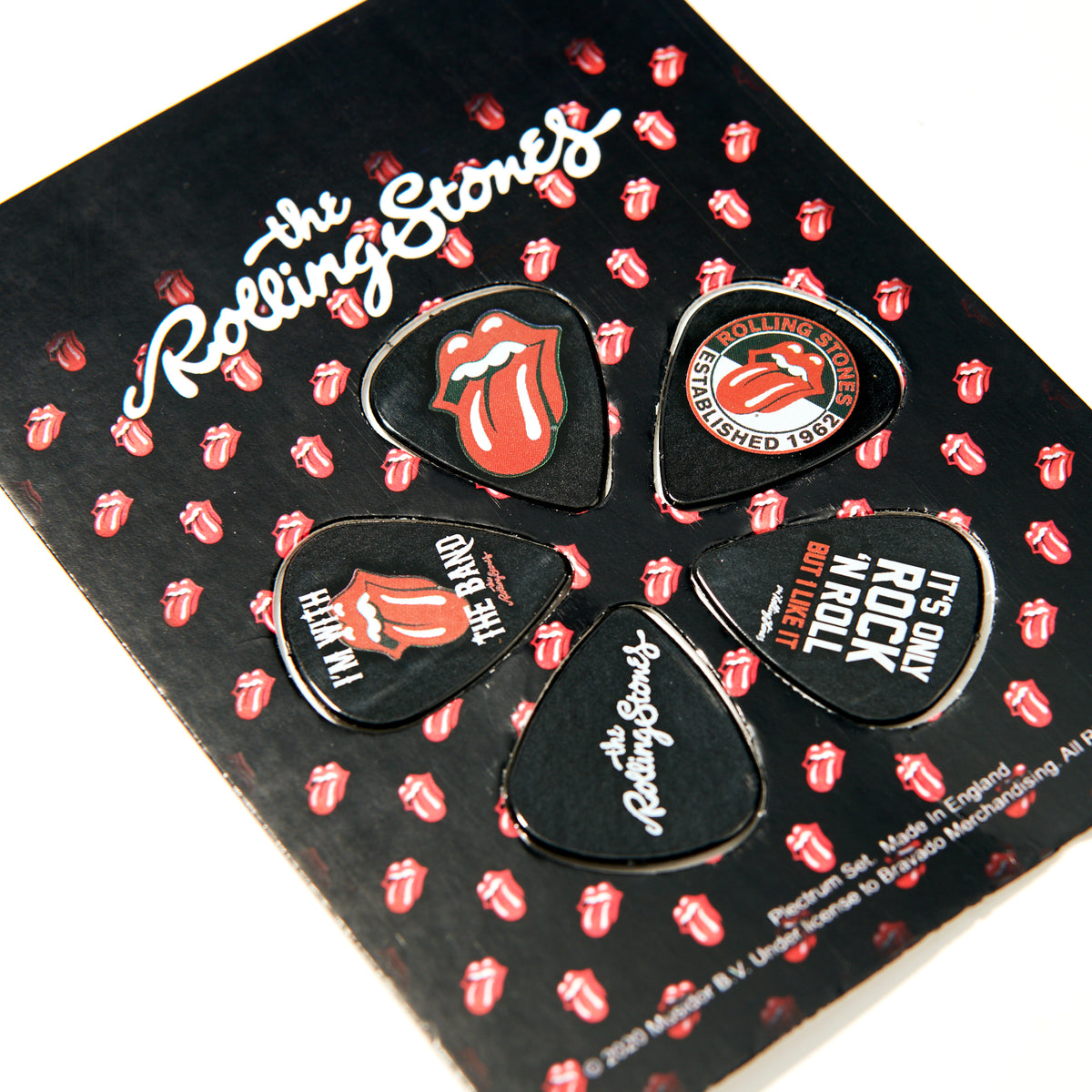 Classic Plectrum Set - The Rolling Stones