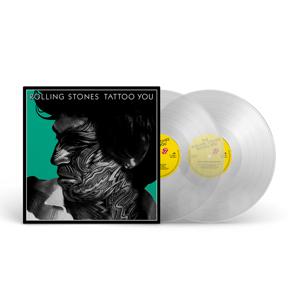 Tattoo You (2021 Remaster) 2LP Clear Vinyl