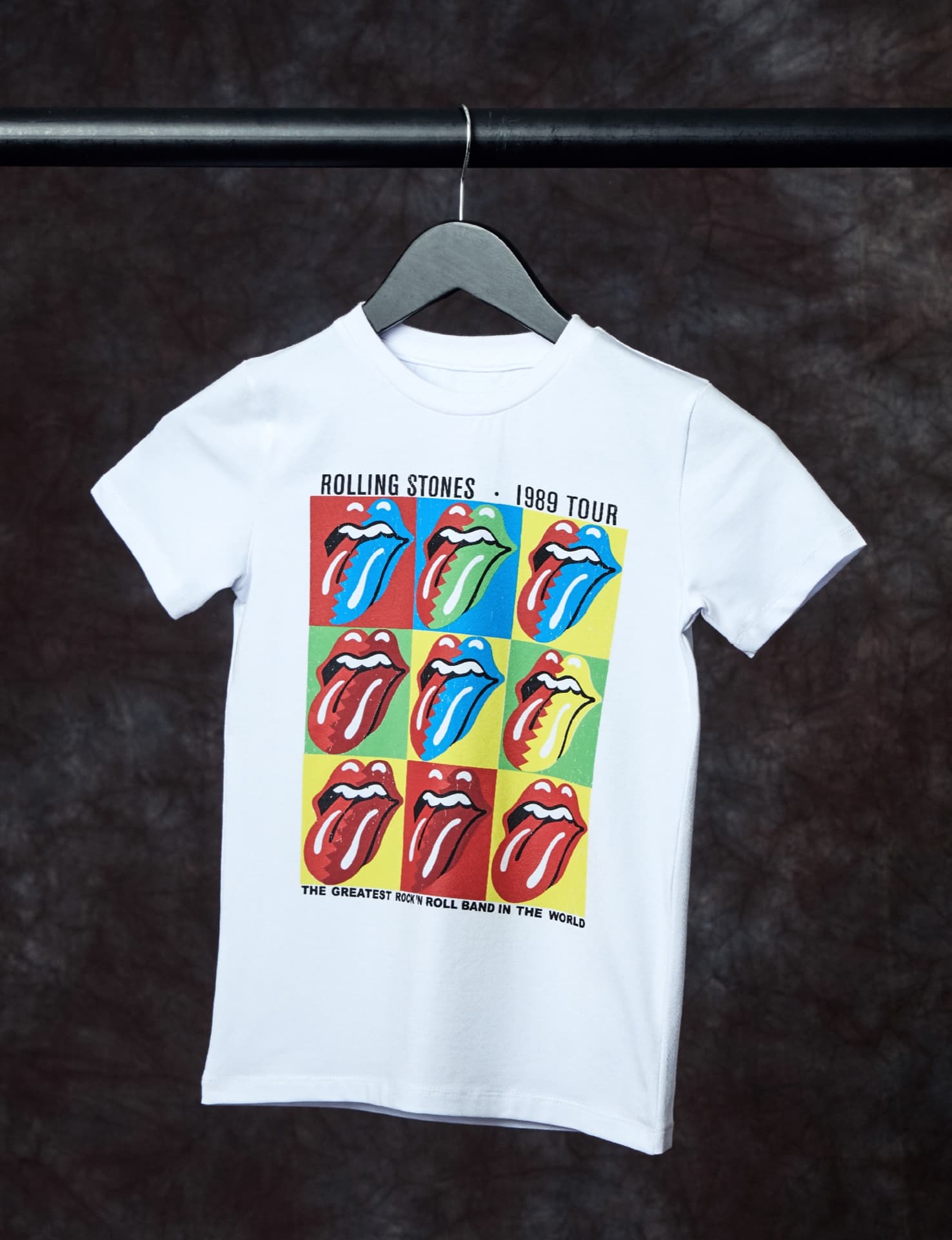 Kids Multi Tongue Puff Print T-Shirt