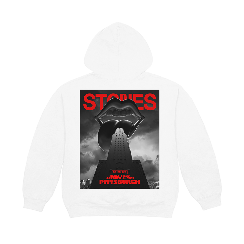 Rolling stones shop no filter hoodie