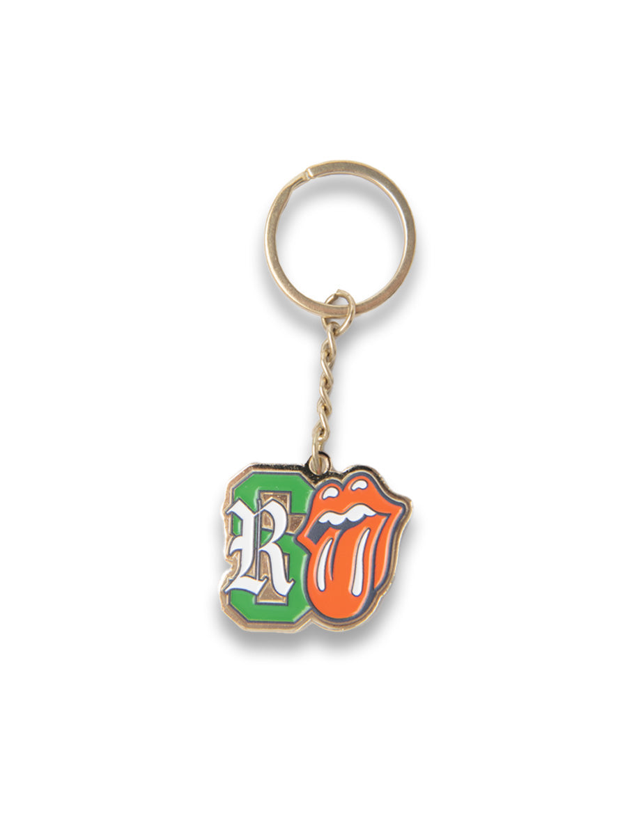 RS TONGUE ENAMEL KEYCHAIN