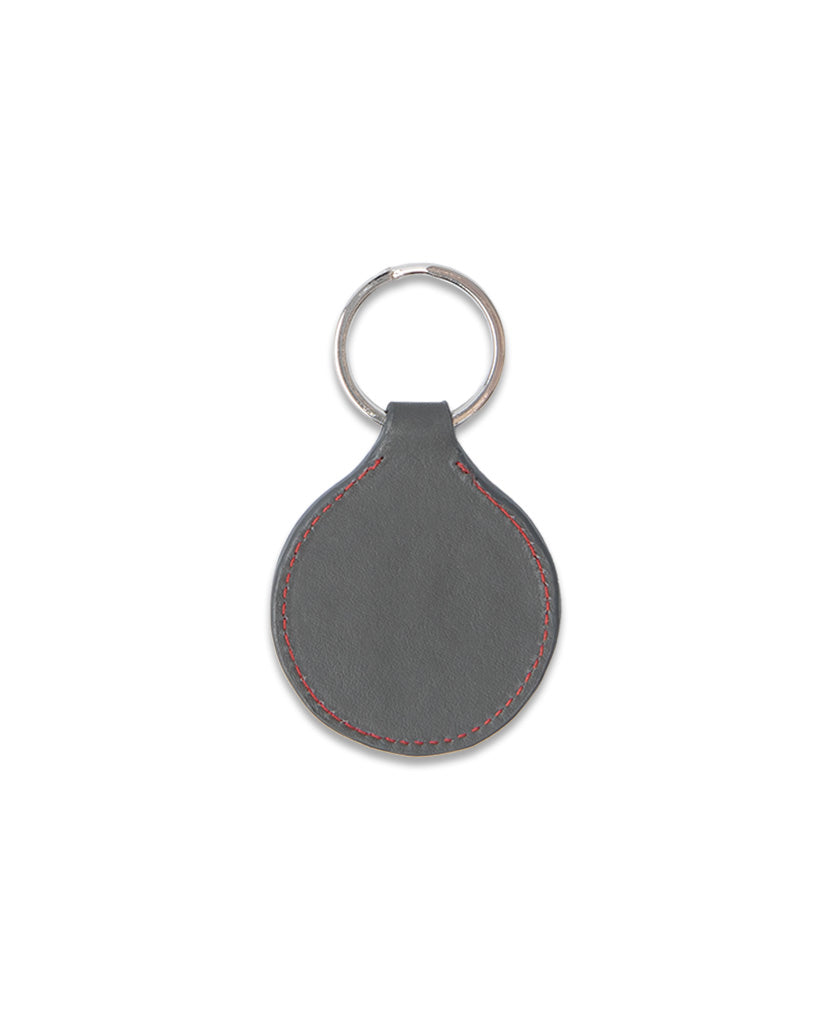 EMBOSSED LEATHER CARNABY KEYCHAIN Back