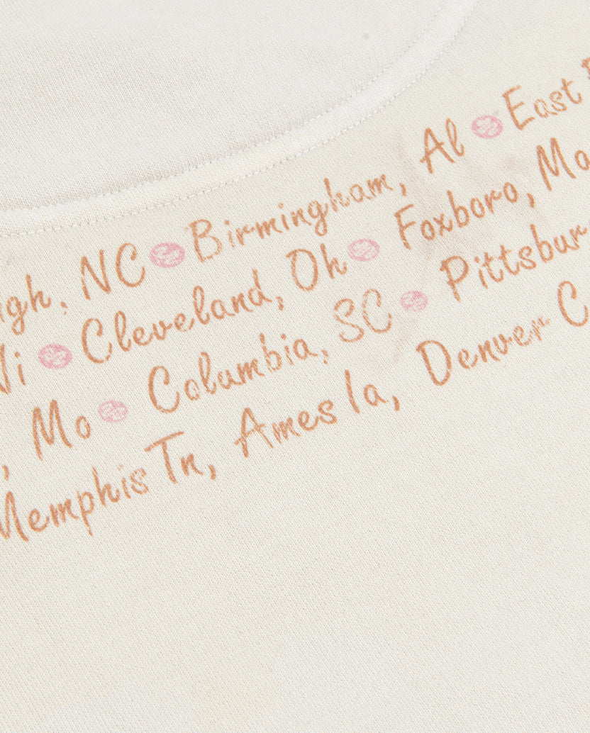 Dip Dye Voodoo Lounge Crewneck Back Detail
