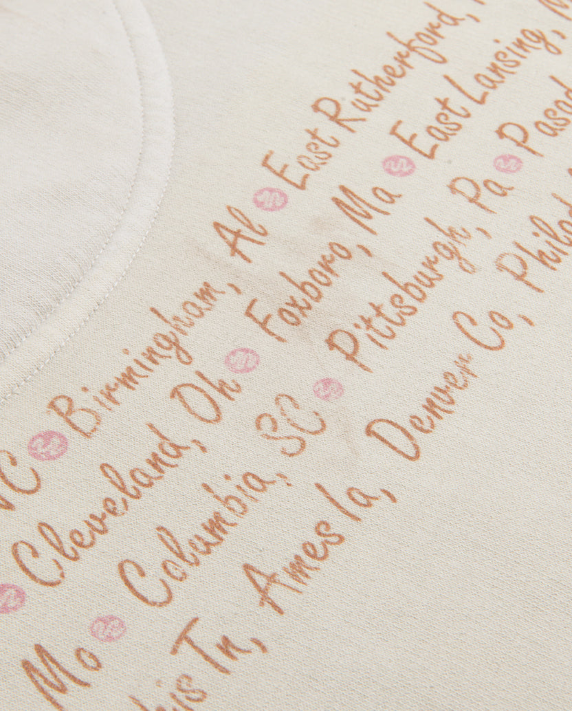 Dip Dye Voodoo Lounge Crewneck Alt Back Detail