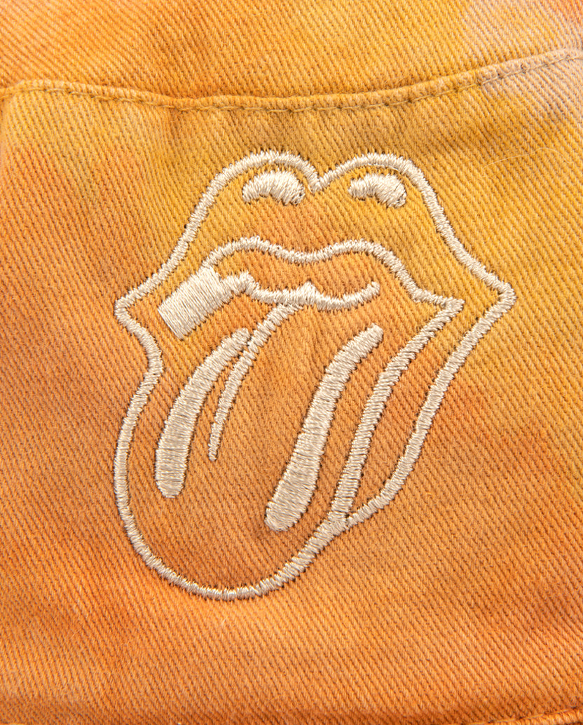 Tie Dye Embroidered Tonal Logo Bucket Hat Logo Detail
